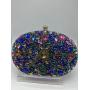 Luxury design diamond clutch bag evening bags rhinestones wedding bags for ladies chain sling purse women's clutches