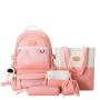 KBW614 Hot Sale Five-piece Bag Shoulder Bag High Quality School Bag Fashion Travel Laptop Backpack Customised