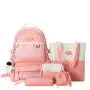 KBW614 Hot Sale Five-piece Bag Shoulder Bag High Quality School Bag Fashion Travel Laptop Backpack Customised
