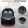 LOVEVOOK Vintage Travel Backpack with USB Port Business Outdoor Bookbag Waterproof College Bag Laptop Notebook Backpack Unisex