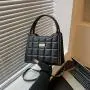 Women's Handbag Casual One Shoulder Messenger Bag Fashion Trend Solid Square Simple Small Square Bag