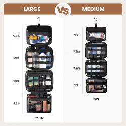 Wholesale LOVEVOOK Custom Multifunctional Storage Travel Makeup Bags Portable Large Capacity Folding Toiletry Bag for women