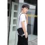 ZF100 Fashion Crossbody Bag Men Shoulder Mini Bag Lightweight Oxford Cloth Waterproof Cell Phone Bag Leisure Travel