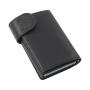 Custom Pop Up Wallet Pu Leather Cover Pop Up Credit Card Holder Rfid Metal Card Case