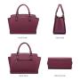 LOVEVOOK female handbags large ladies messenger bags high quality PU shoulder crossbody bag small purse bag set 2019