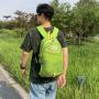 HR368 New Fashion Trend Outdoor Sports Mountaineering Backpack Picnic Waterproof Soft Backpack Solid Color Casual Nylon Backpack