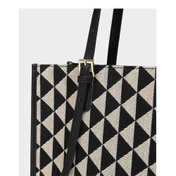 2024 New Custom Logo Autumn Winter Two Pieces Sets Trend Style Women Canvas Tote Bags Lady Handbag