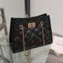 Brand New fashion printing chain bag 2024 small square bag pu leather women's shoulder bags wholesale factory bolsas para mujer