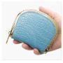 ZR410 New 2023 Fashion Women's Wallet Short Zipper Solid PU Zero Wallet Lipstick Key Mini Bag Card Bag Cheap Wholesale