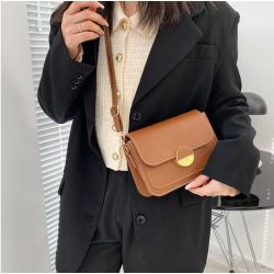 2022 Summer Women's Bag New Fashion Single Shoulder Crossbody Bag  South Korea Style PU  Cover Square Ladies Bag