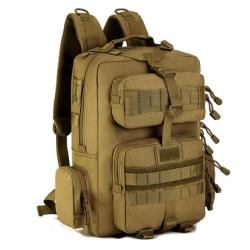 Unisex Patrol Backpack with Zipper Closure for Mountaineering Travel Cycling Fans Camouflage Bag