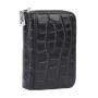Real Leather Cool Rfid Blocking Protection Block Name Card Credit Card Case Holder Wallet Women Men