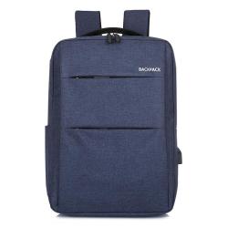 Unisex Multifunction Laptop Backpack Large Capacity Waterproof Travel Bag Students Leisure Geometric Pattern Polyester Lining