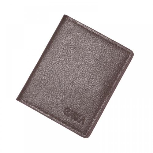HF054 Wholesale Custom Pu Leather Credit Card Business ID Credit Card Case Bifold Wallets For Men Slim Men Wallet Card Holders