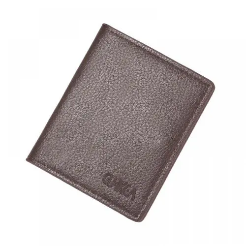 HF054 Wholesale Custom Pu Leather Credit Card Business ID Credit Card Case Bifold Wallets For Men Slim Men Wallet Card Holders