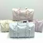 New Arrivals Personalised Best Gifts Women Travel Duffel Bag Gingham Custom Weekender bag Plaid Bridesmaid Bag