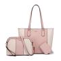 BRAND LOVEVOOK 2020 NEW HOT SALE fashion pu leather  three-piece tote handbags Delicate design  handbags for women