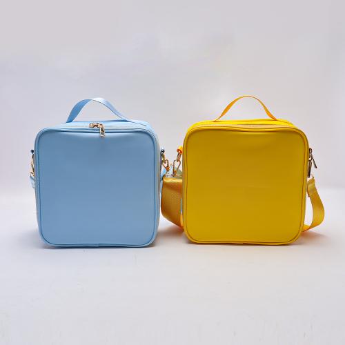 Colorful Costmoze Logo Insulated Cooler Bag High Capacity Lunch Bag Waterproof Nylon Lunch Bag