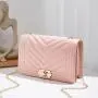 New Arrival Pu Shoulder Bags for Women Korean Classic Embroidered Women Messenger Bags Simple Fashion Sling Small Square Bag