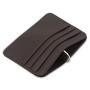 Wholesale mini card holder leather card bag front pocket wallet rfid pu credit card holder