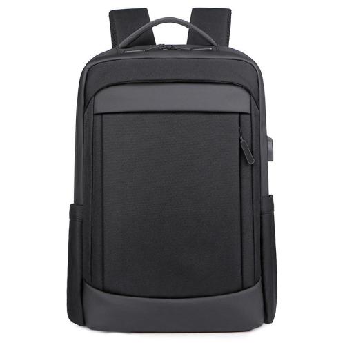Fashion Laptop Backpack Single-Layer Stitched Waterproof USB Computer Bag with Logo for Students and Schools from Manufacturers