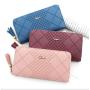 ZR161 Korean Version of Women's Long Purse with Mobile Phone Bag Wallet Women's Long Tassel Zipper Handbag