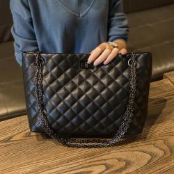 2024 new product Diamond bag women top quality low MOQ great pu large capacity leather bags