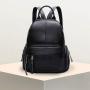 Top Quality Genuine Leather Women's School Backpack Bag Travel Satchel