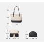 NEW 3PCS set bags women totes handbags ladies luxury shoulder leather bag wholesale large capacity tote handbag in a set