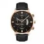 2022 Fashion Leather Man Wrist Watch Band Quartz Wristwatch Reloj Luxury Gold Watch Creative Men Quartz Wristwatches For Men