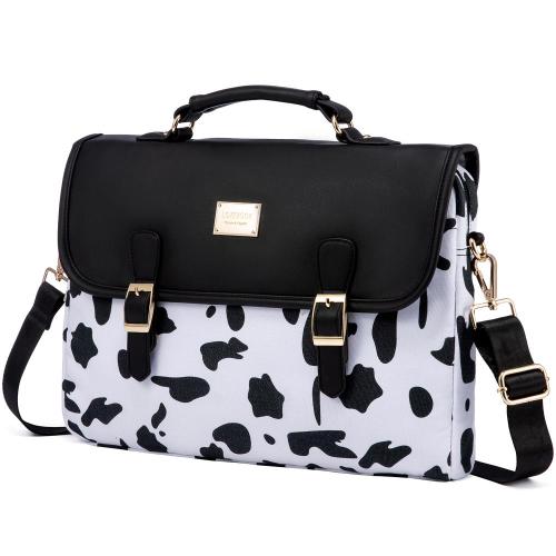 Lovevook wholesale hot sale 14 15.6 inch laptop Briefcase ladies fashion canvas shoulder bags large capacity women laptop bags