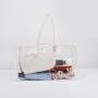 Keymay No MOQ 10 Colors Large Clear Tote Bag PVC Shoulder Handbag for Women Stadium Approved Bag Outdoor Transparent Beach Bag