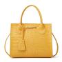 2022 New Style Summer And Autumn Bag New Women's Crocodile Platinum Portable Zero Wallet Personalized Metal Logo Bag