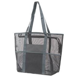 Grocery Produce For Gym Picnic Beach Lightweight Tote Shopping Bag Mesh Bag With Zipper