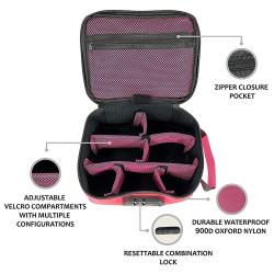 Odor Blocking Bag Portable Stash Box Smell Proof Bag Kit With Combination Lock