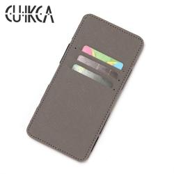 CUIKCA Card Holder Leather HF905 Grey Causal Oem Wallet Picture Item Style Packing Pattern