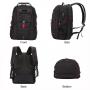 Large Capacity Waterproof Anti Theft 15.6 17 18 inch Laptop Backpacks with Lock and USB Port Travel Backpack Bags for Men Women