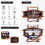 LOVEVOOK wholesale 2pc ladies gift handbag set 2022 pu leather office shoulder tote bags large 15.6 women briefcase laptop bags