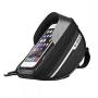 XL084 Imported Hot Sell Sports Travel Bike Bags Polyester Lightweight Phone Saddle Bags Detachable Bicycle Bag