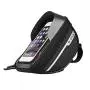 XL084 Imported Hot Sell Sports Travel Bike Bags Polyester Lightweight Phone Saddle Bags Detachable Bicycle Bag