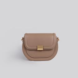 2024 Fashion Affordable Luxury PU Leather Bags Half Moon Purse and Handbag Shoulder Sling Bag Saddle Bag For Women