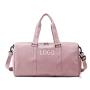 custom logo luxury pu duffel bag for girls smell proof leather outdoor multifunctional fitness travel bag bolso viajero