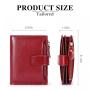 ZF205 Women Short Wallet Women Purse PU Leather Zipper Hasp Coin Purse Designer Wallet Card Holder Folding Card Bag