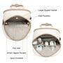 LOVEVOOK Custom High Quality Multi-function Canvas University Student School Bags Women Laptop Backpack With USB Charging Port