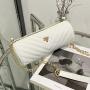 Korean ladies shoulder cylinder bag 2024 fashion new simple women's messenger bag design embroidery chain crossbody bags