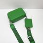 2024 Custom PU Leather Crossbody Bag For Women Phone Camera Purse With Pouch