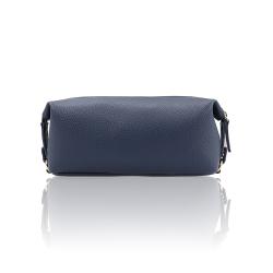 Custom logo Leather Makeup Bag Women Travel Cosmetic Bag Lychee Pattern Zipper Cosmetic Bag