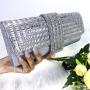 HR335 New Party Dinner Clutch Bag Shiny Handheld Evening Suit Bag Ladies Luxury Diamond Embedding Banquet Crossbody Shoulder Bag