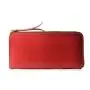 Women's RFID Blocking Leather Zip Around Wallet Large Card Holder Clutch Travel Purse