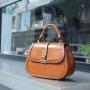 2024 Top selling women's handbag quality crocodile leather single shoulder bag for ladies fashion designer female bag  27cm